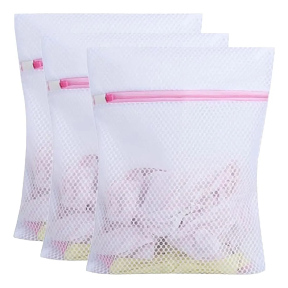 Pack 3 Bolsas de Malla para Lavadora 40x50
