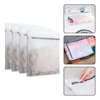 Pack 4 Bolsas de Malla para Lavadora 40x50