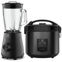 Combo: Licuadora Electrolux 500w con Tecnologia TruFlow EBS20 + Olla Arrocera Electrolux 3,5L Efficient ERC30
