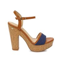 Sandalia D'orsay Casual DEXA-2612 Azul/Natural Piazza