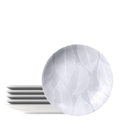 Kit Plato Hondo Tramontina Arbo en Porcelana Decorada 21 cm 6 Piezas