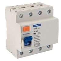 Dispositivo residual TR-40 4P 40A 30mA 6KA
