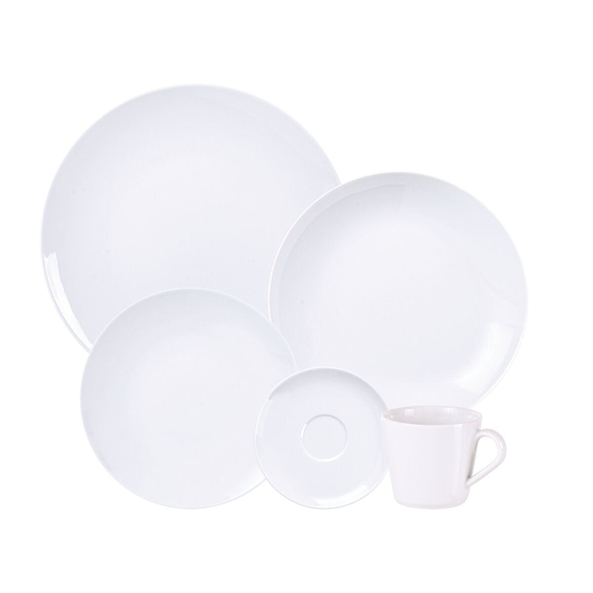 Juego de Vajilla Tramontina Sophia en Porcelana 20 Piezas