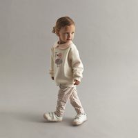 Pantalón Bebé Niña Sfera Ba Aop Marfil