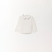 Polo Bebé Niña Sfera Cuello Blanco