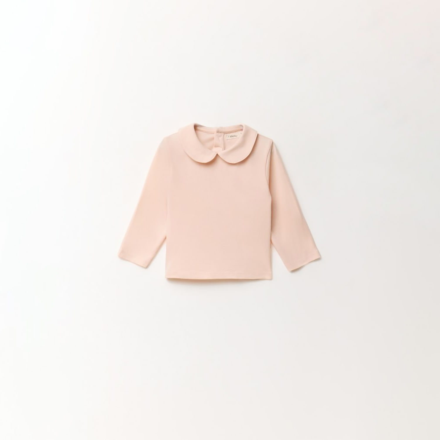 Polo Bebé Niña Sfera Cuello Rosa Claro