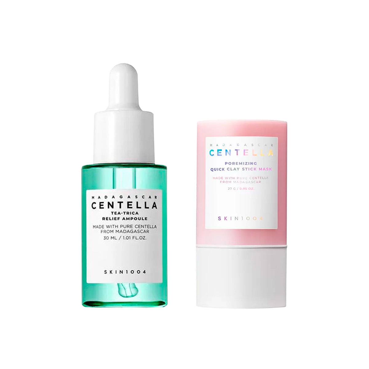 Duo TeaTrica Suero Antiacné 30ml + Mascarilla Stick Poros 27g SKIN1004