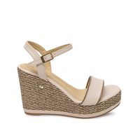 Sandalia D'orsay Casual WAL-2622 Hueso Piazza