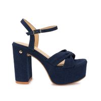 Sandalia D'orsay Casual DEXA-2615 Azul Piazza