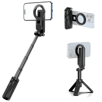 Trípode Magnético 3 En 1 Con Control Remoto Ulanzi Jj03 Negro