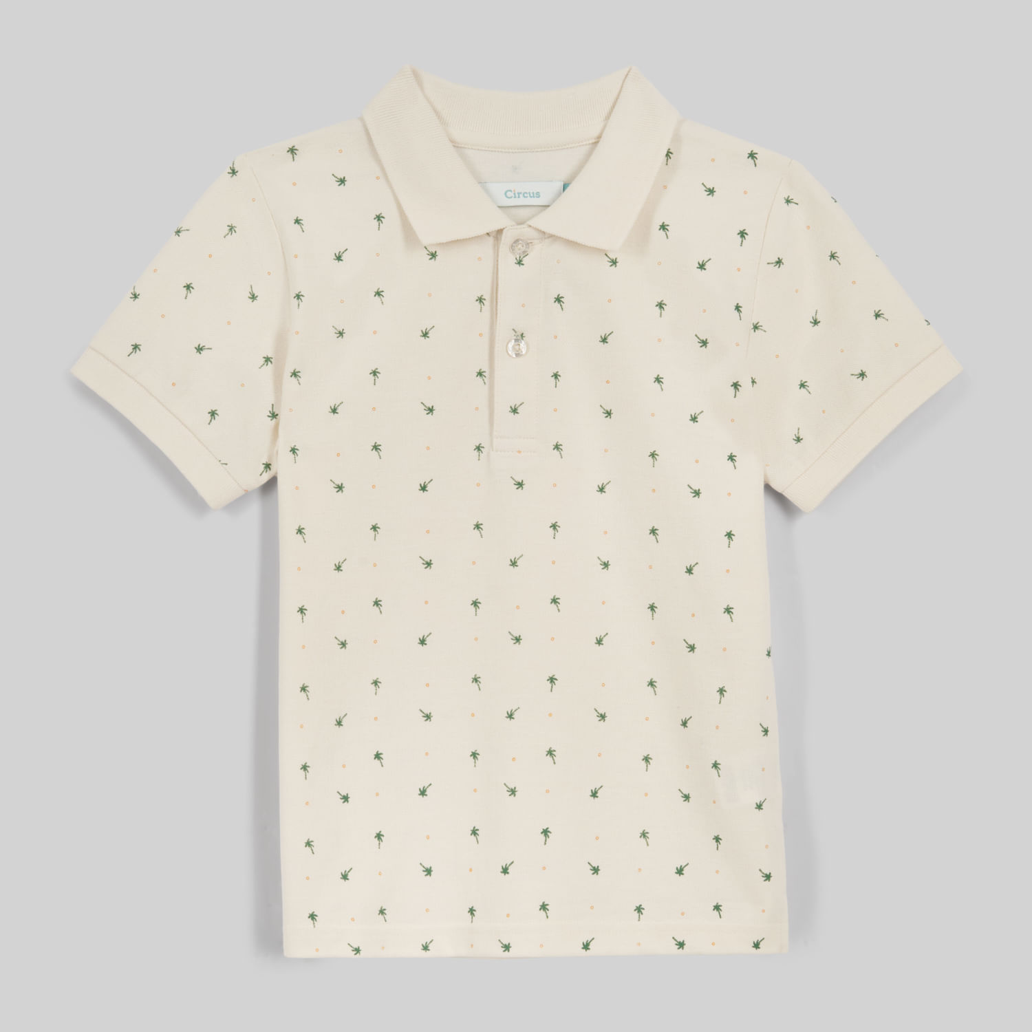 Polo Para Niño Circus Box Pique Miniprint