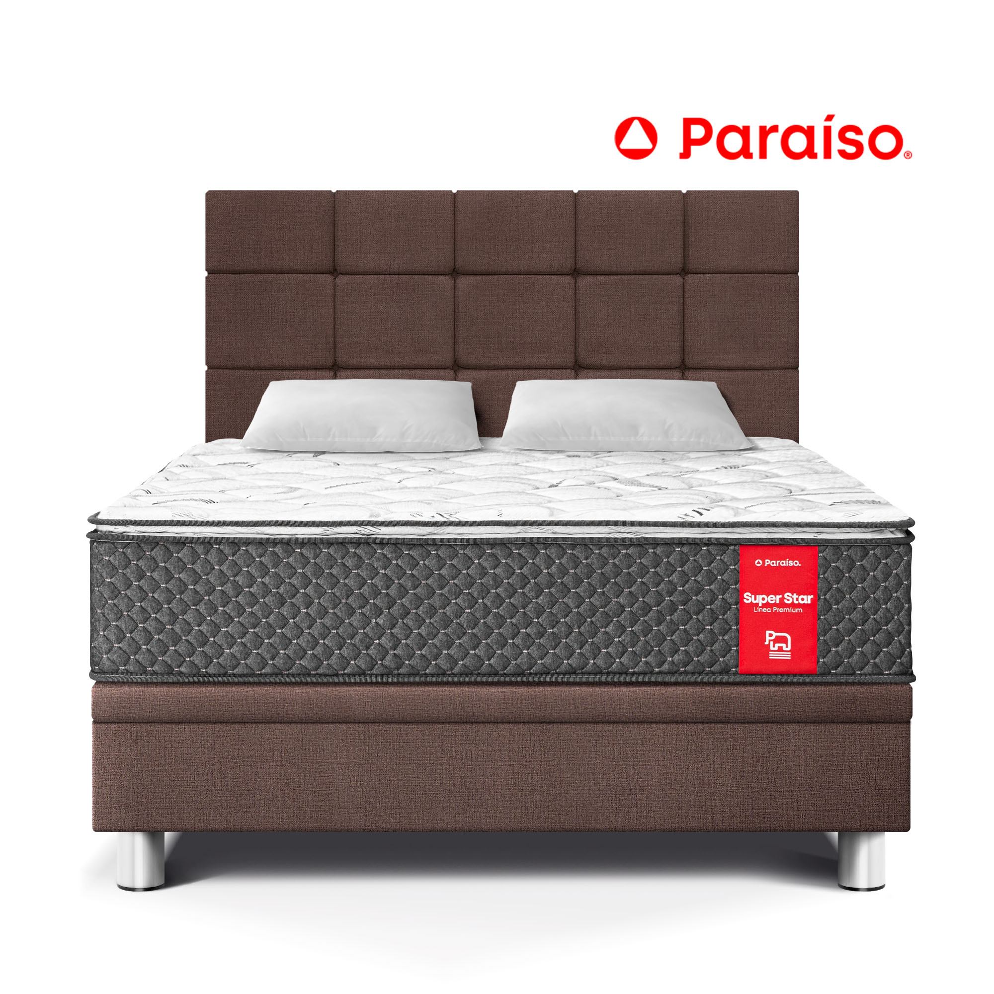 Dormitorio Boxet PARAISO Blocks Super Star Queen Chocolate