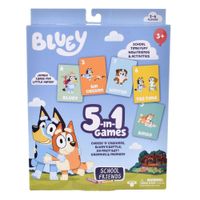 Juego de cartas 5 en 1 BLUEY 35952