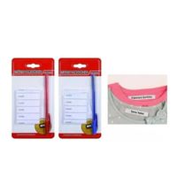 2 Rollos Etiquetas Ropa Termoadhesivas Con Plancha + Lapiz
