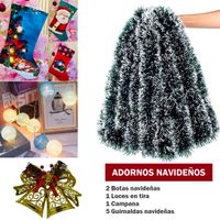 Set de adornos navideños para decorar tu arbol esta navidad