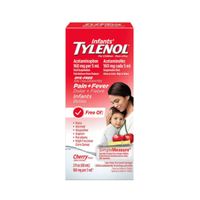 Suspensión Tylenol para bebes sabor cereza 60 ml