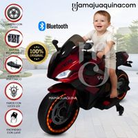 Moto a Batería para Niños «SAIKO» Licenssed Rojo