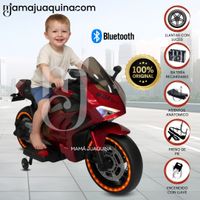 Moto a Batería para Niños «PANIGALE» de Lujo Rojo