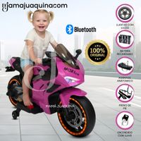Moto a Batería para Niños «PANIGALE» de Lujo Rosa