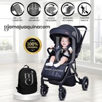 Coche de Paseo Maleta «LIVANO PRIME» de Lujo Negro - copy