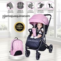 Coche de Paseo Maleta «LIVANO PRIME» de Lujo Rosa