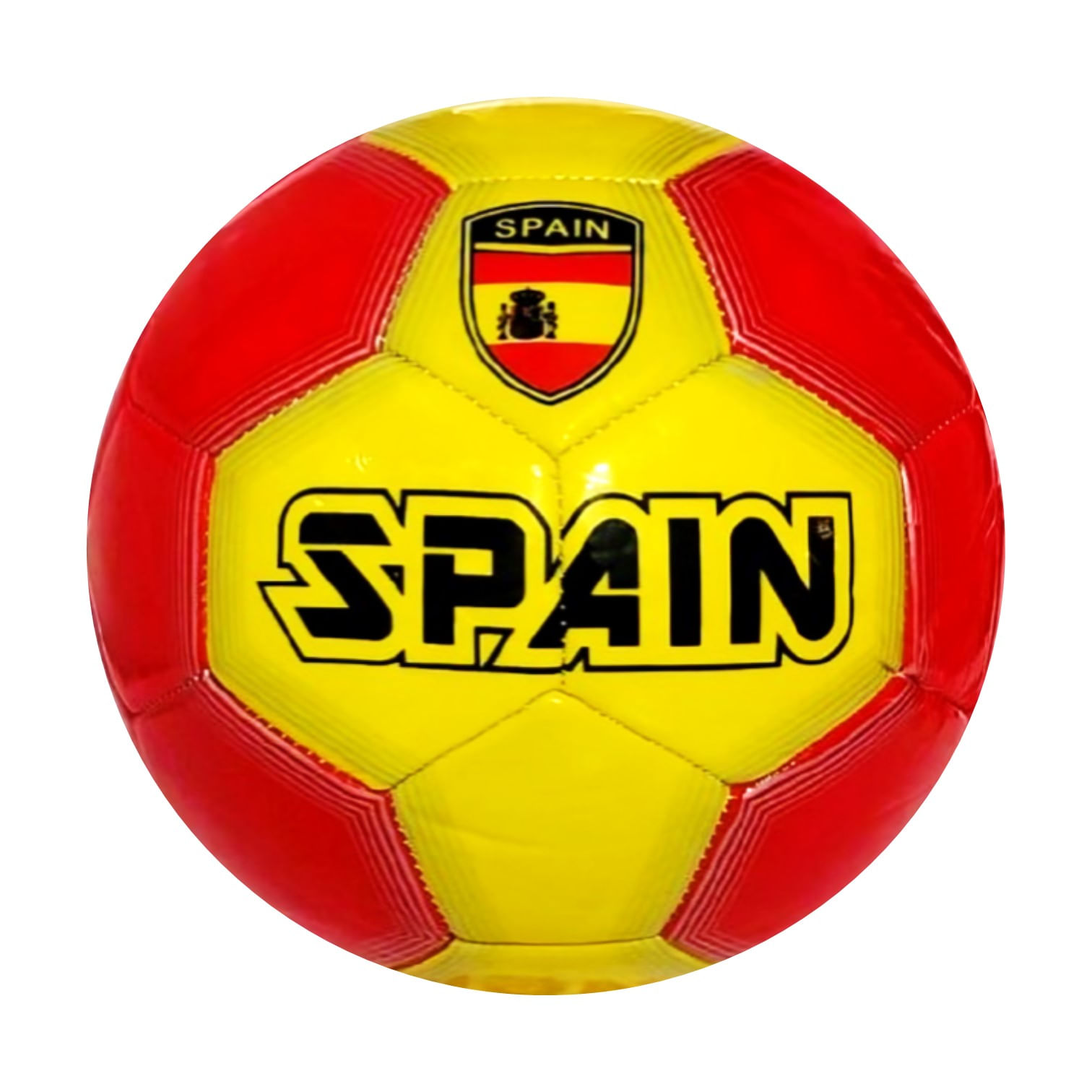 PELOTA PARA FÚTBOL TALLA #5 CUERO COSIDO PAÍS ESPAÑA