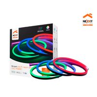 Cinta luz neón LED Nexxt NHB-S616 Smart RGBIC Brillo Regulable Control de color IP65