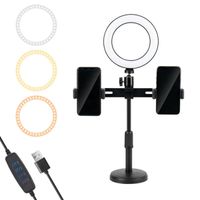 Aro De Luz Led 2 En 1 C/ Soporte Para Celular