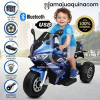 Trimoto a Batería para Niños «TRI DUKE» de Lujo Azul