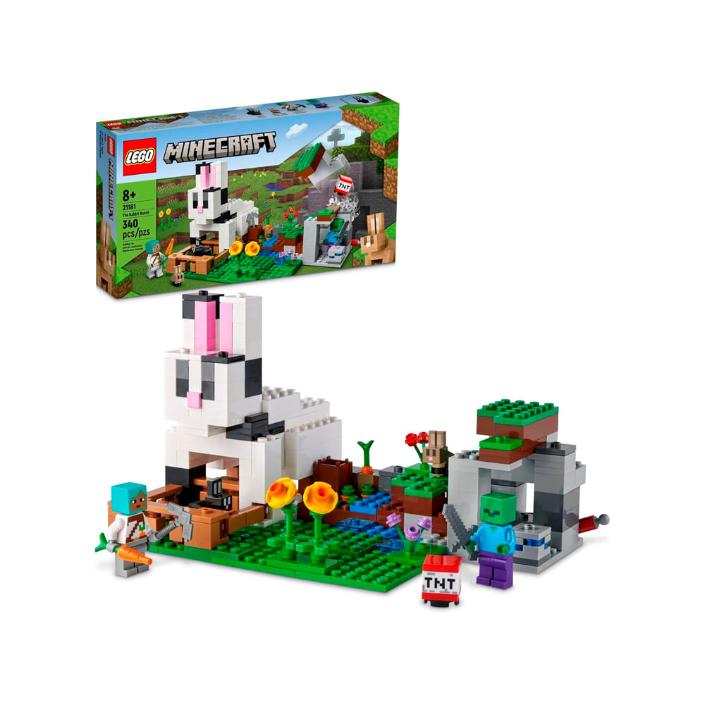 Lego Minecraft The Ranch Rabbit Zombie 21181