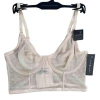 Brasier Bustier Tommy Hilfiger Mesh Rosewater
