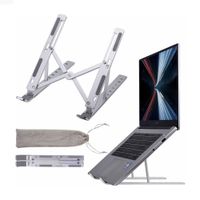 SOPORTE PARA LAPTOP ALUMINIO 16"" NOTEBOOK MACBOOK TABLETAS - AJUSTABLE  (0)