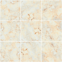 Piso Cerámico Marmolizado Saint Crema 60x60cm 1.44m2 Gala