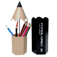 Organizador de Escritorio Modelo Lápiz Negro