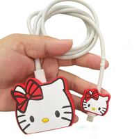 FUNDA DE ADAPTADOR COMPATIBLE PARA IPHONE 20W - HELLO KITTY