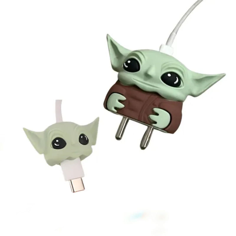 FUNDA DE ADAPTADOR COMPATIBLE PARA IPHONE 20W - BABY YODA