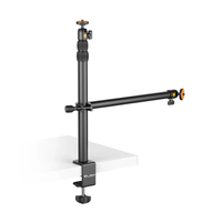 Soporte de escritorio LS02 con brazo de sujeción para cámara y luces