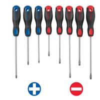 Juego Desarmadores, 8 Pz, Mango Comfort Grip, Pretul