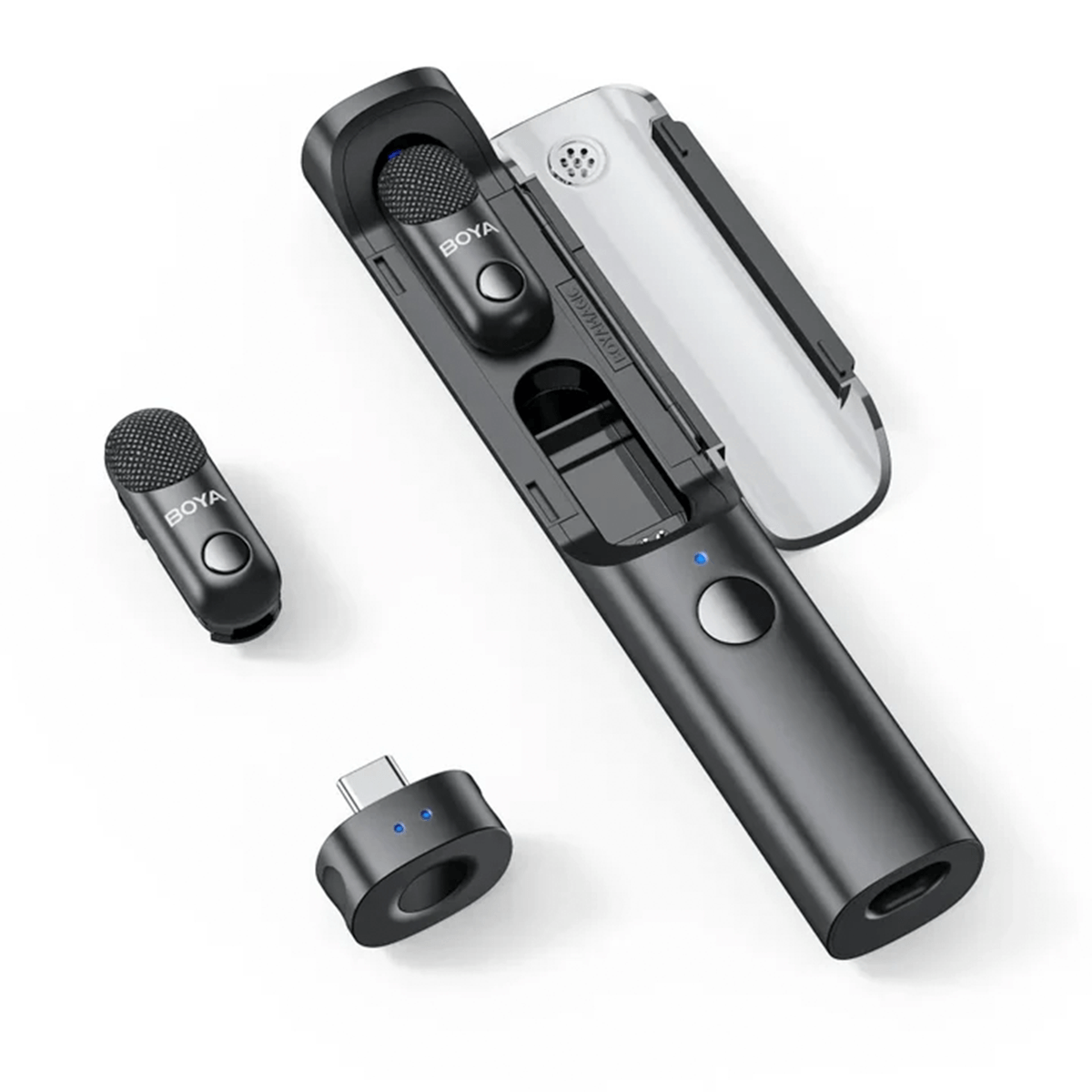 Micrófono inalámbrico 4 en 1 Boya Magic-05 USB-C con Cancelación de Ruido