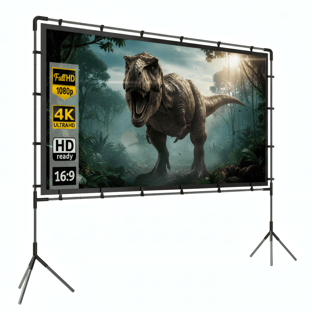 Ecran Pantalla Blanca Perla Reflectiva 120""