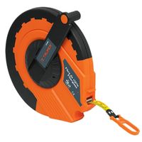 Wincha cinta métrica 50 m, Profesional, flexómetro fibra de vidrio