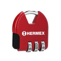 Candado maletero de combinación 36 mm hermex