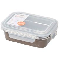 Envase LOCK&LOCK De Acero Gray 600ml R
