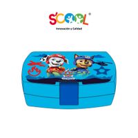 Táper SCOOL Pp 1 Broche 600ml Paw Patrol H