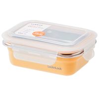 Envase LOCK&LOCK De Acero Yellow 400ml R