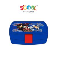 Táper SCOOL Pp 1 Broche 600ml Sonic