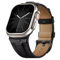 Correa De Cuero Suitisbest Para Apple Watch Ultra Black Black