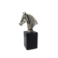 Adorno Cabeza de Caballo - Plaqué/Madera