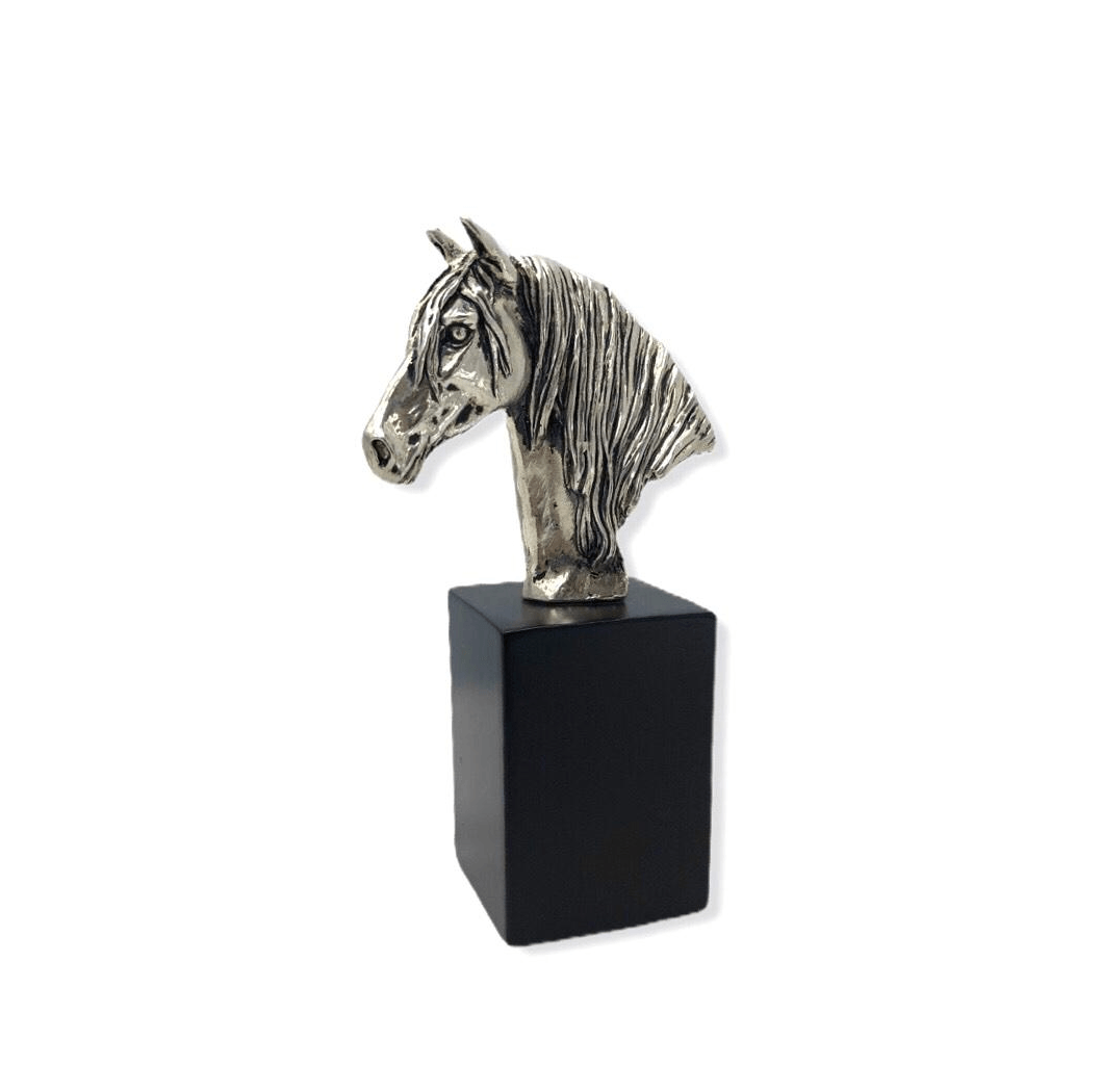 Adorno Cabeza de Caballo - Plaqué/Madera