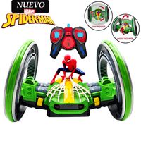 Juguete Carro Teledirigido de SPIDER-MAN Acrobático con Control Modelo MM60601